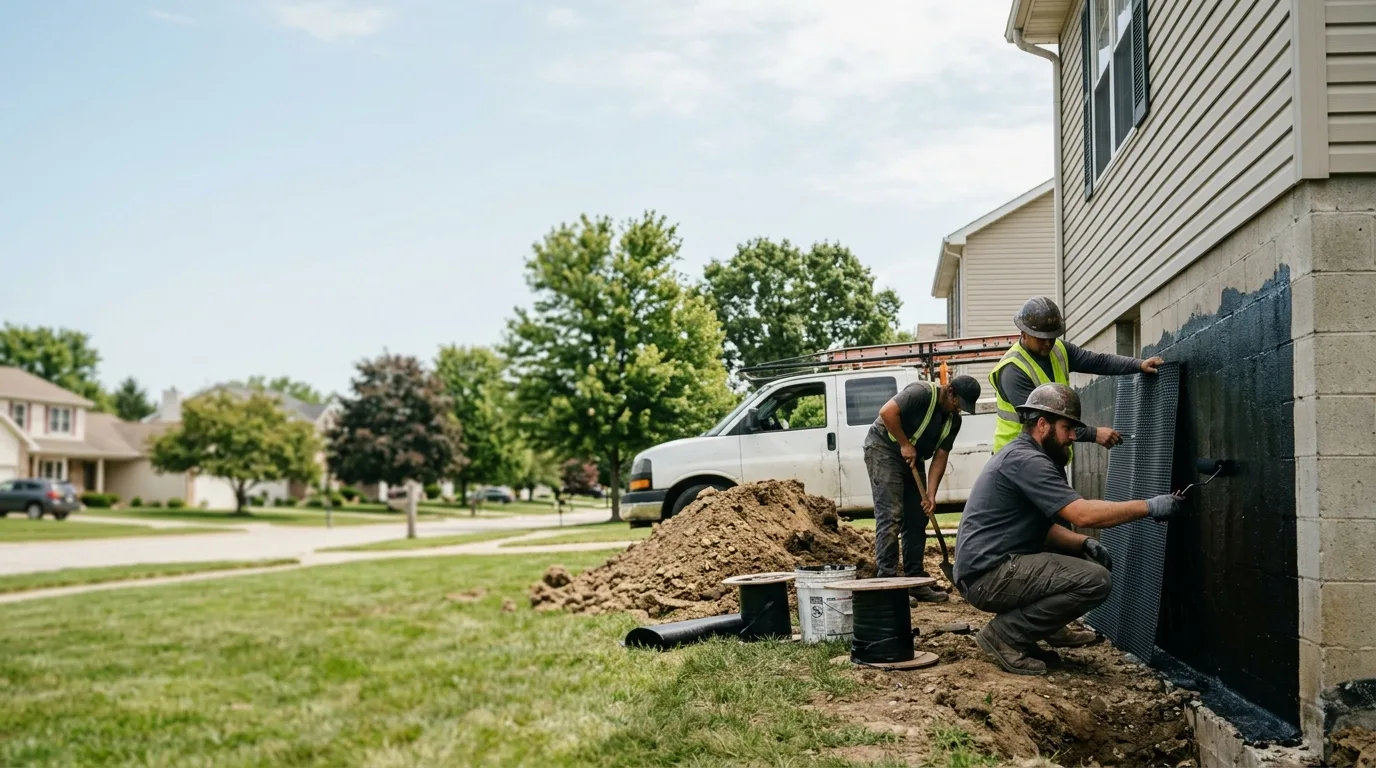 Basement Waterproofing in Chesterhill, OH near me
